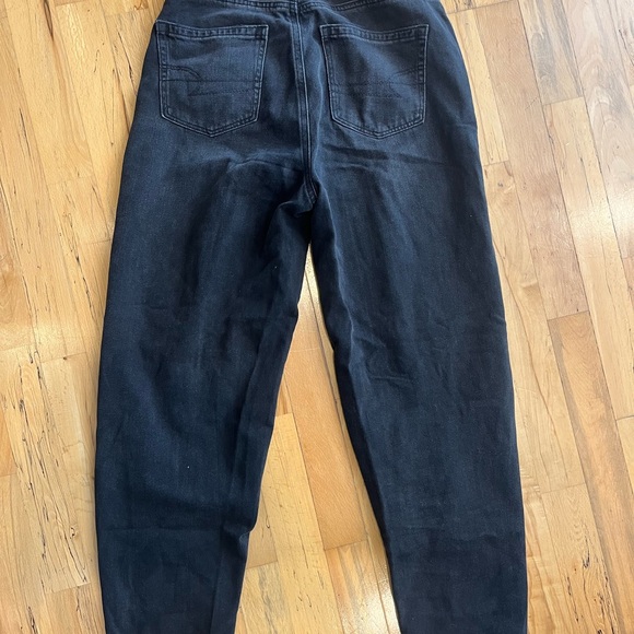 American eagle distressed loose black jeans - Picture 4 of 4